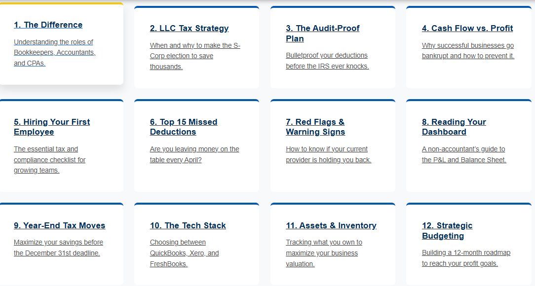 Way Beyond Bookkeeping Framework